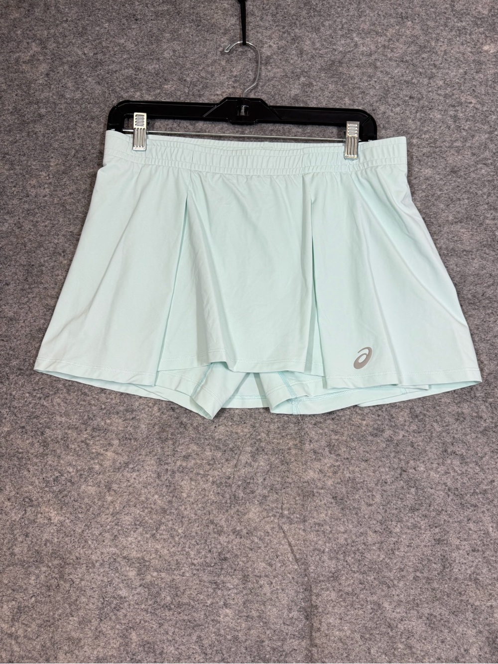 ASICS Mint Green Running Skort Shorts Medium Tennis Pickle Ball Activewear